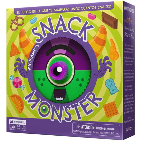 *Juego de mesa snack monster