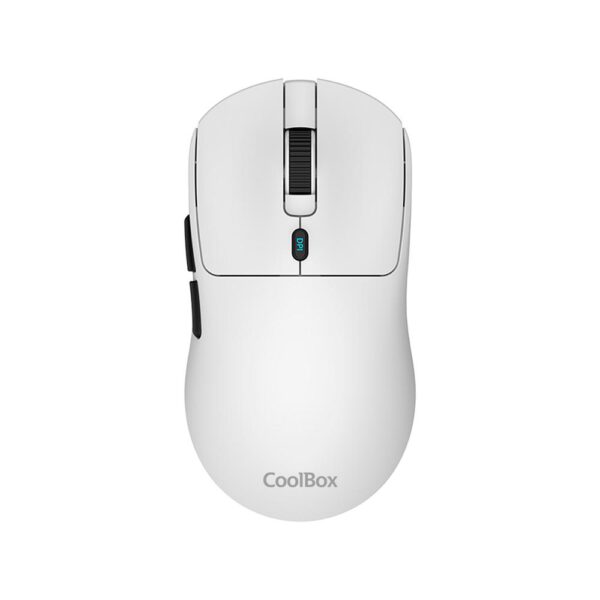 *Mouse raton coolbox w03 ultraligero blanco 10000 dpi gaming inalambrico rf+bt