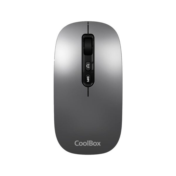 *Mouse raton coolbox ia w02 gris 1600 dpi inalambrico rf+bt