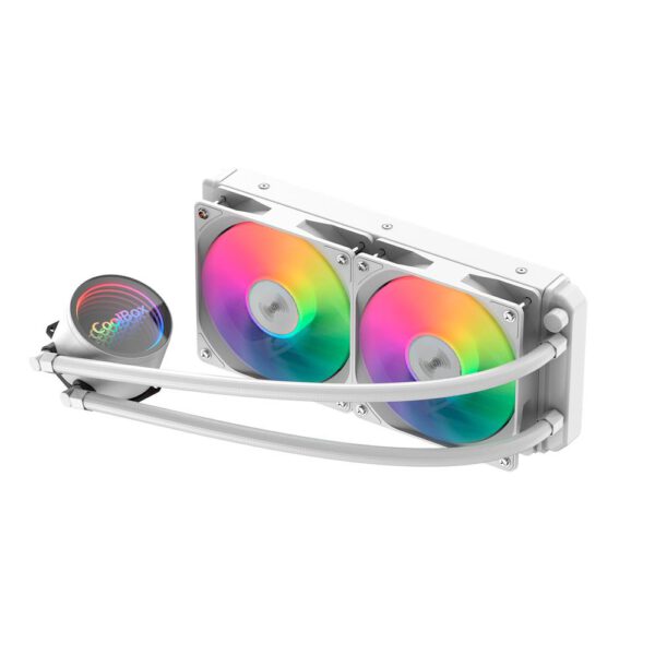 *Kit refrigeracion liquida coolbox infinite liquid 240 blanco