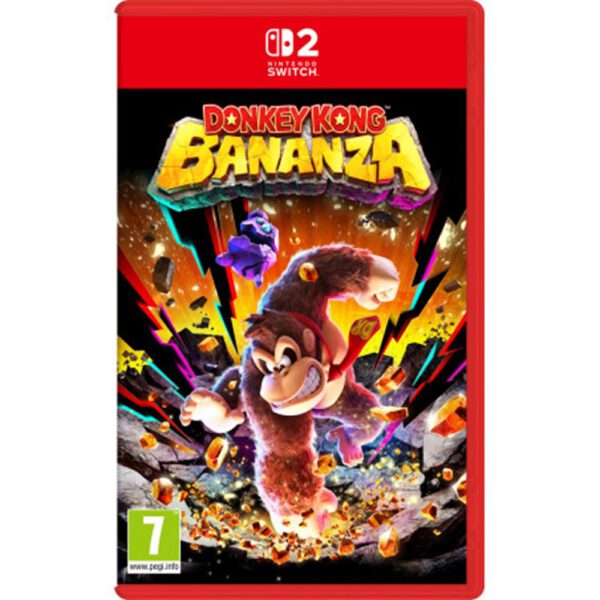 *Juego nintendo switch 2 -   donkey kong bananza