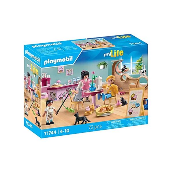 *Playmobil -  cafetería para gatos