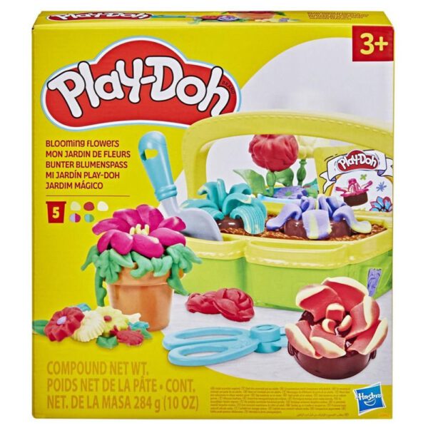 *Juego hasbro play - doh blooming flowers