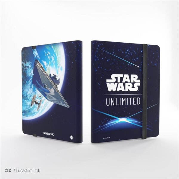 *Star wars: unlimited 18 pocket album card back blue