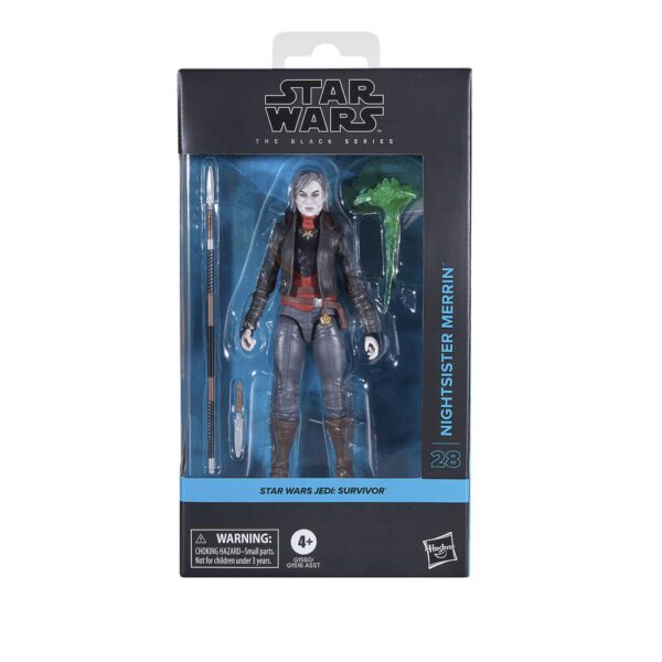 *Figura hasbro star wars the black series jedi survivor nightsister merrin