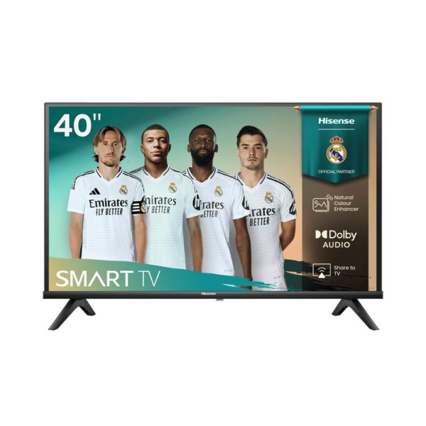 *Tv hisense 40 pulgadas led fhd - 40a4q - smart tv