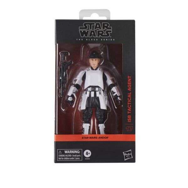 *Figura hasbro star wars the black series andor isb tactical agent