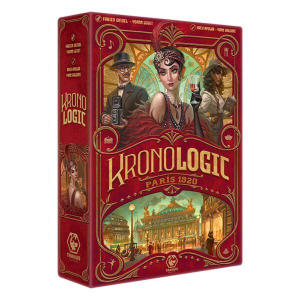 *Juego de mesa kronologic: paris 1920