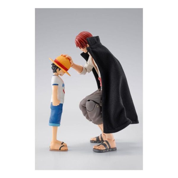 *Shanks & monkey d. luffy childhood ver. fig. 16 -5 - 10 cm one piece sh figuarts collectors