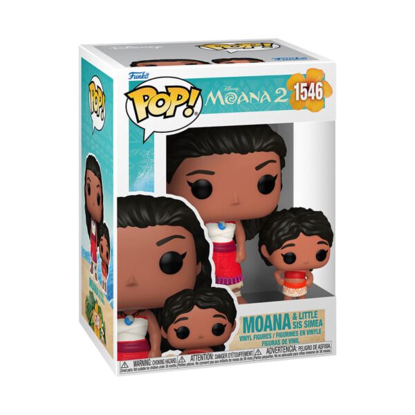 *Funko pop moana 2 -  moana & little sis simea