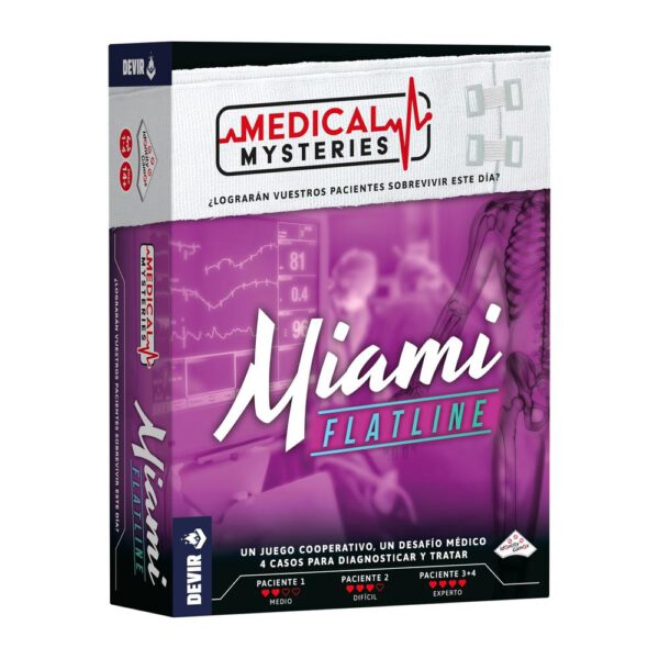 *Juego de mesa medical mysteries miami