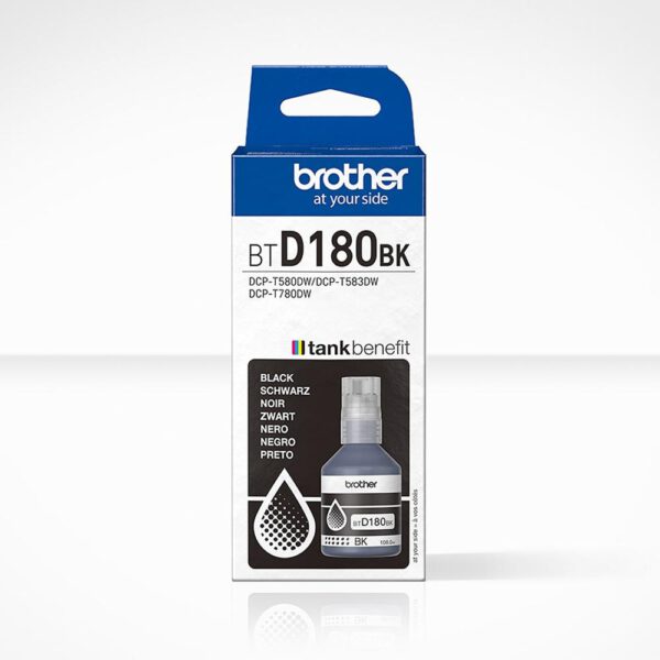 *Botella tinta brother btd180bk negra 5000 paginas