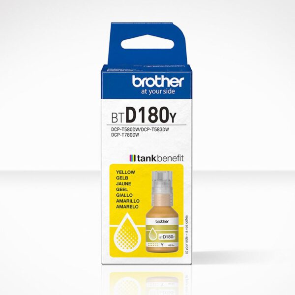 *Botella tinta brother btd180y amarilla 5000 paginas