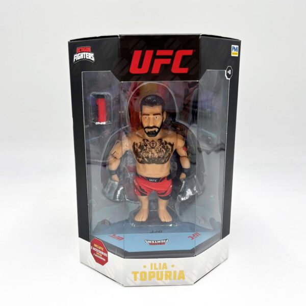 *Ufc leyendas: maxi figura articulada + accesorios surtido -  ilia topuria