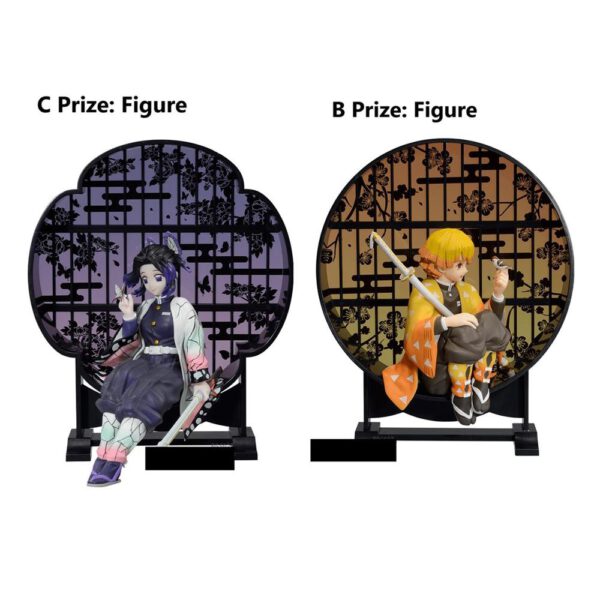 *Figuras b y c kuji demon slayer resolution the second zenitsu & kocho + regalos sorpresa