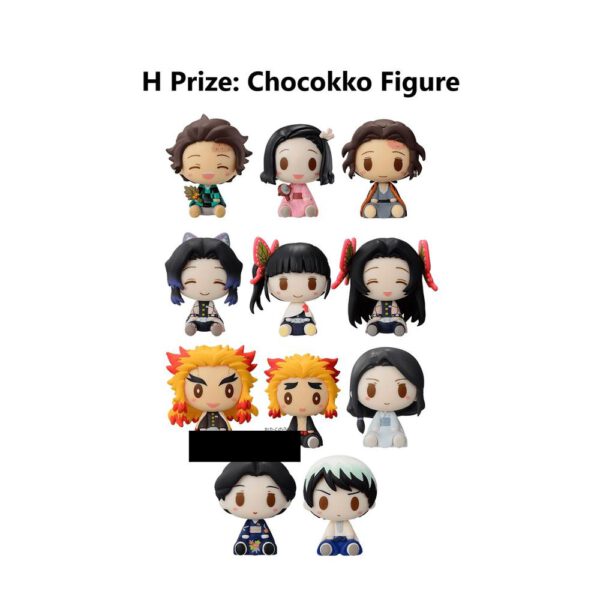 *Figura tipo chocokko demon slayer exclusivo kuji premio h 1 unidad