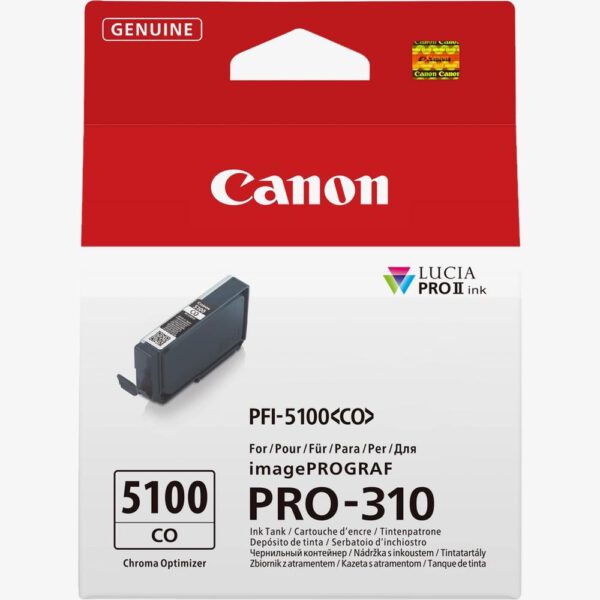 *Cartucho tinta canon pfi - 5100co chroma optimizer