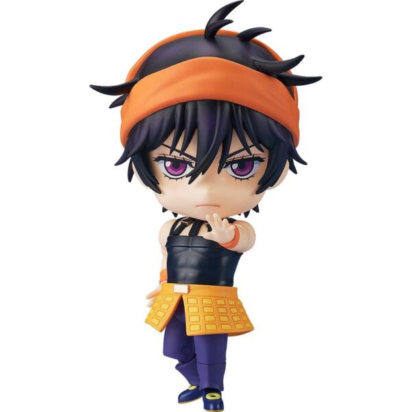 *Figura max factory jojo's bizarre adventure golden wind nendoroid re - run narancia ghirga 10cm