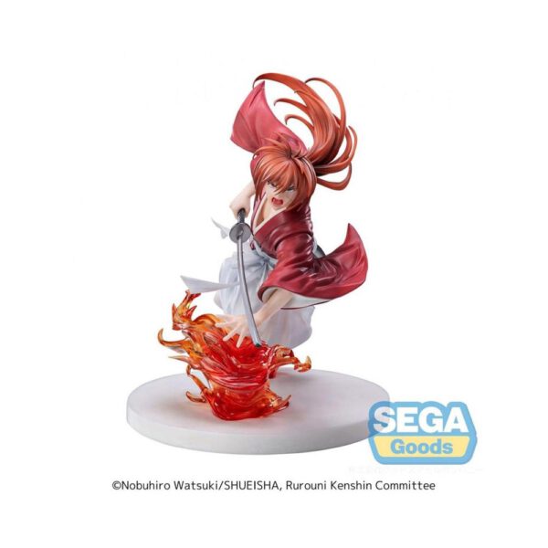 *Figura sega goods luminasta rurouni kenshin kenshin himura 15cm