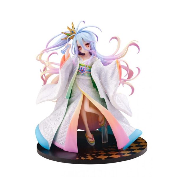 *Figura good smile company no game no life 1 - 7 scale shiro shiromuku 22.5cm