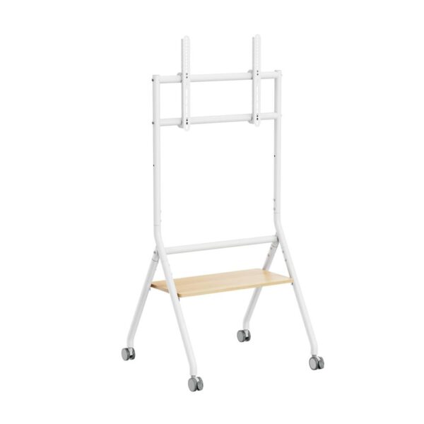 *Soporte suelo con ruedas ewent vesa hasta 86 pulgadas 600x400mm max 80kg