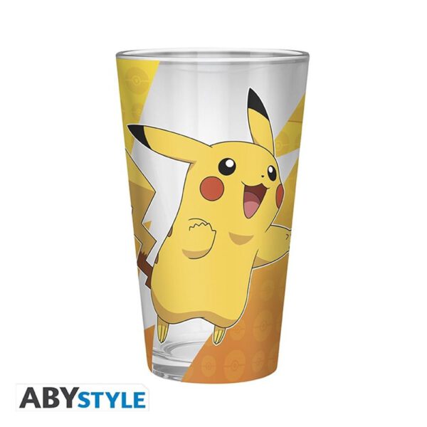 *Vaso abystyle pokemon pikachu foil 400ml
