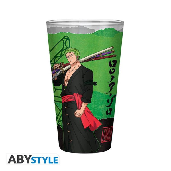 *Vaso abystyle one piece zoro 400ml