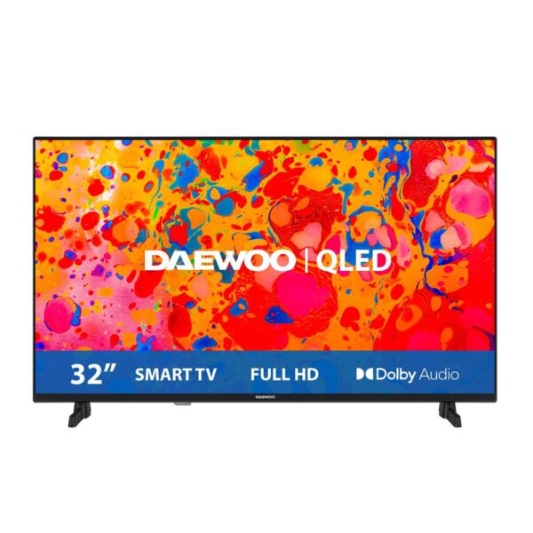 *Tv daewoo 32 pulgadas qled fhd - 32dm65qv - smart tv