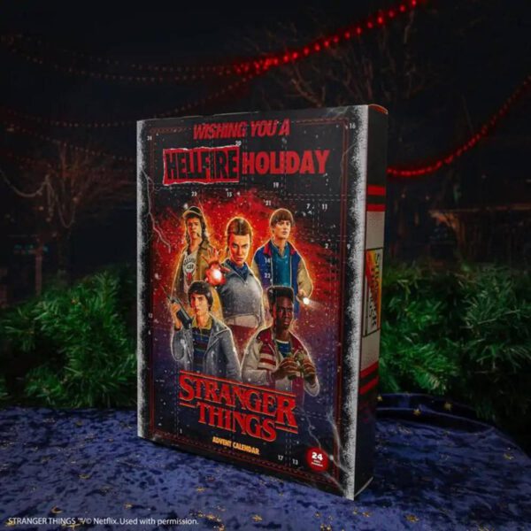 *Calendario de adviento cinereplicas stranger things