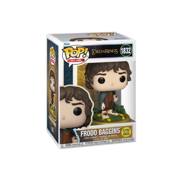 *Funko pop plus esdla frodo baggins glow in the dark