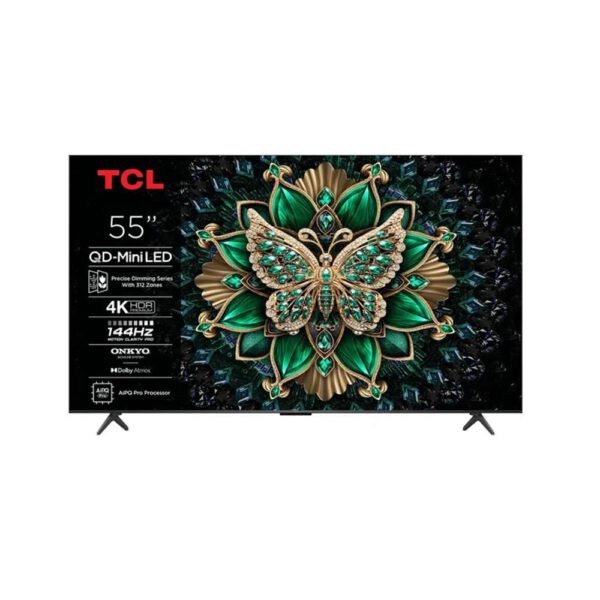 *Tv tcl 55 pulgadas miniled 4k uhd -  55c6k -  google tv