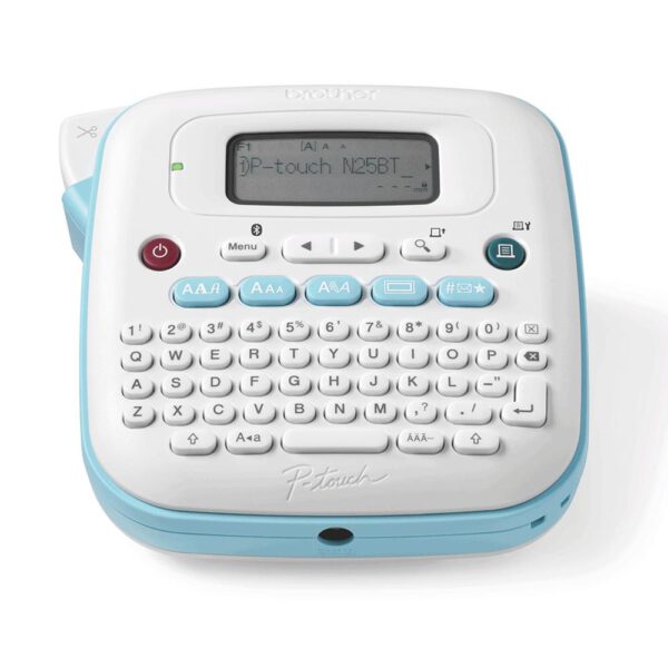 *Rotuladora brother ptn25btql1 lcd -  1 linea -  teclado qwerty