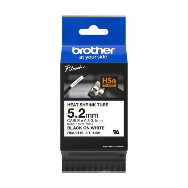 *Cinta tubo brother hse211e para cables