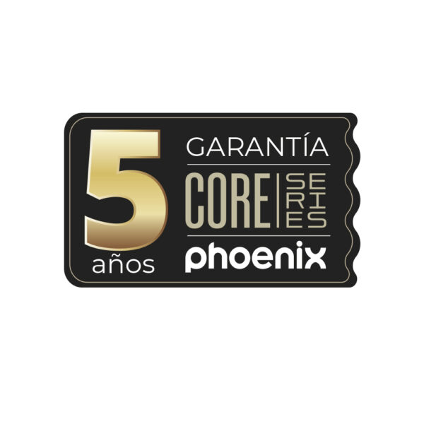 *Ampliacion de garantia a 5 años para equipos phoenix core y unity
