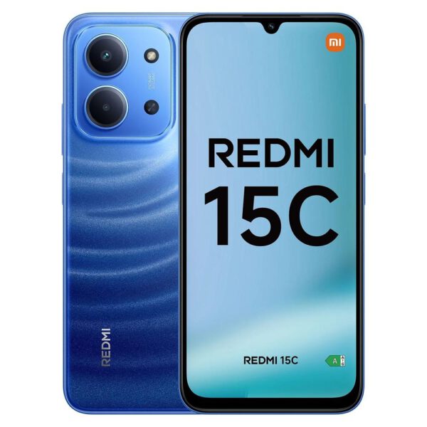 *Movil smartphone xiaomi redmi 15c 4 - 128gb azul
