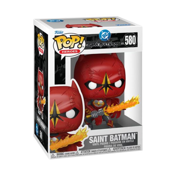 *Funko pop dc dark multiverse saint batman