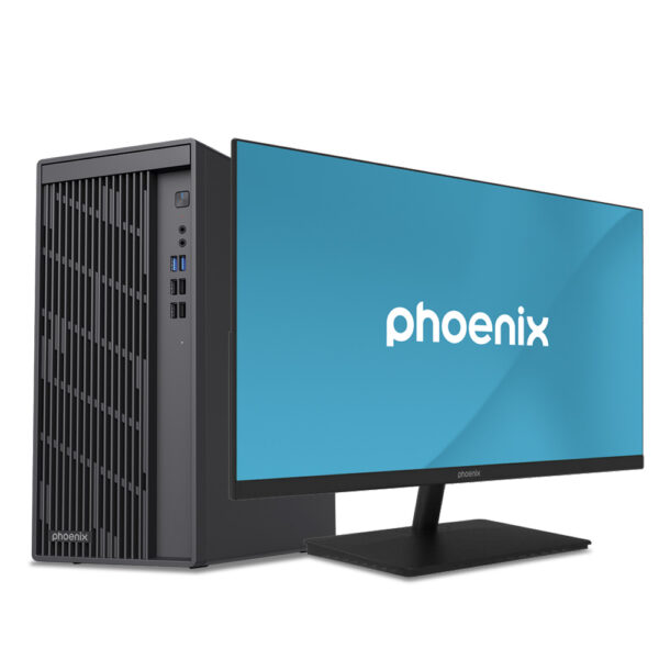 *Kit ordenador phoenix core i3 8gb 512gb w11pro + monitor prisma 24 pulgadas