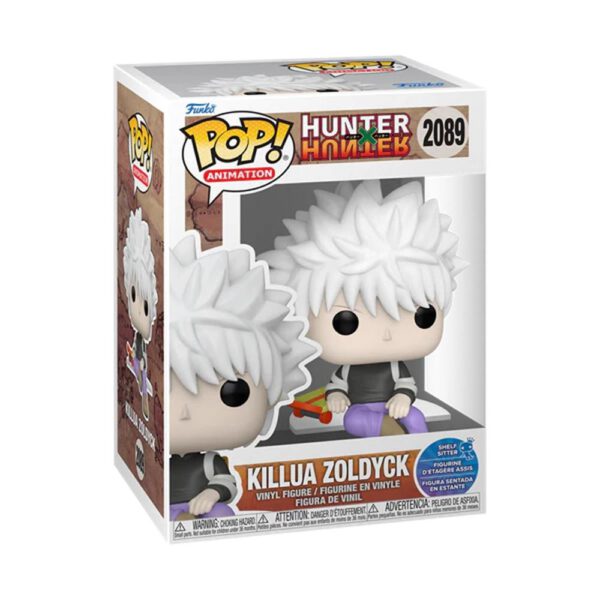 *Funko pop animacion hunter x hunter killua zoldyck shelf sitter