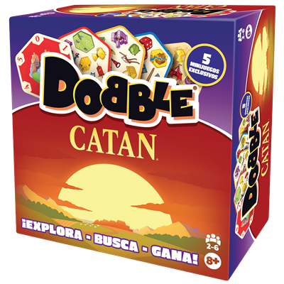 *Juego de mesa dobble catan