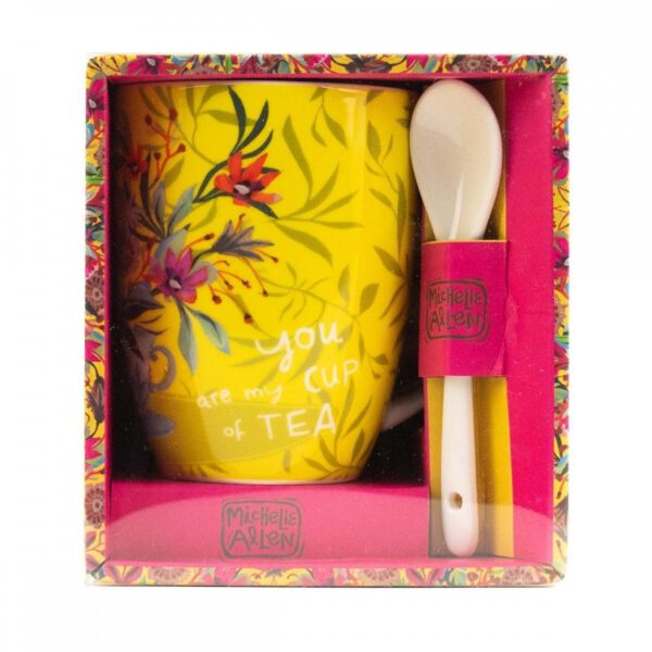 *Taza con cuchara enesco you are my cup of tea
