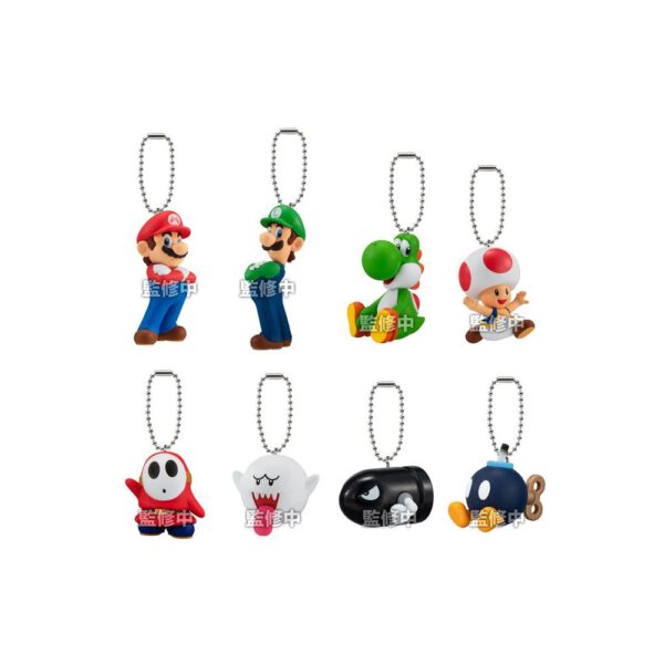 *Super mario brosmascot charm col
