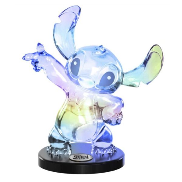 *Figura transparente enesco disney stitch edición limitada