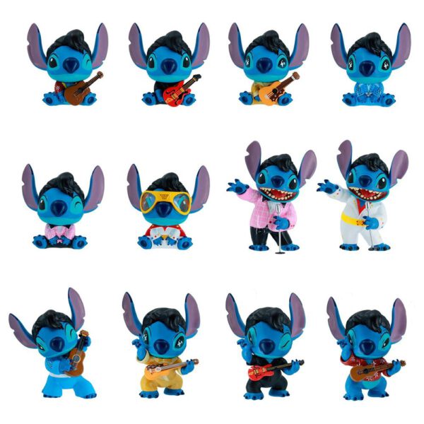 *Figura mistery bag enesco disney mini stitch elvis 1 unidad aleatoria