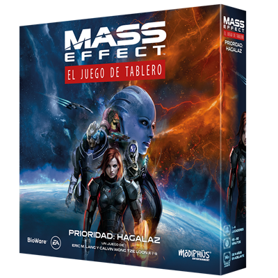 *Juego de mesa mass effect: el juego de tablero