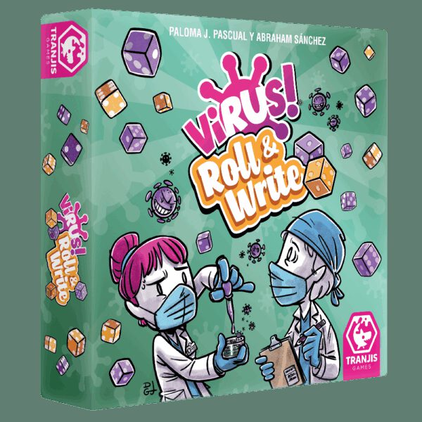 *Juego de mesa virus! roll & write