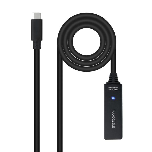 *Cable prolongador nanocable con amplificador usb 3.2 gen1 usb - c - m - usb - c - h - 5 m