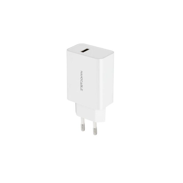 *Cargador nanocable usb - a 5v - 2.1a blanco