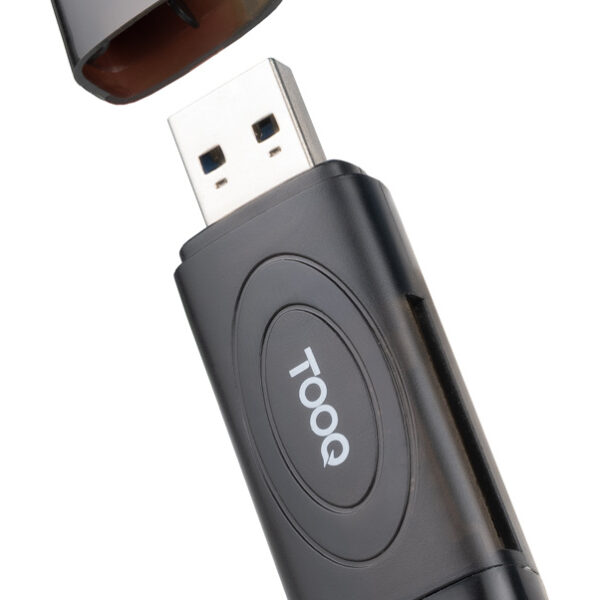 *Lector tarjetas tooq usb - a 3.0 - sd - tf - negro