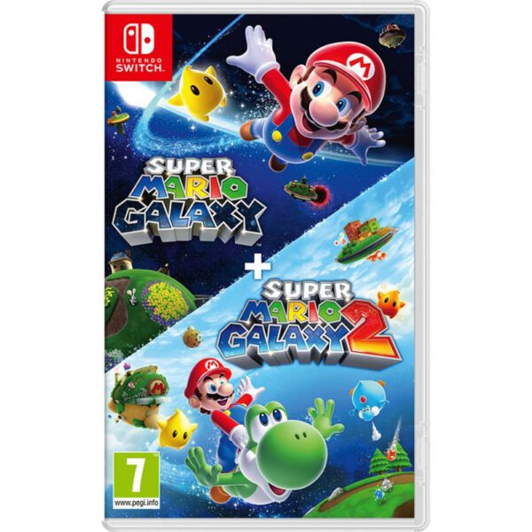 *Juego nintendo switch -  super mario galaxy + super mario galaxy 2