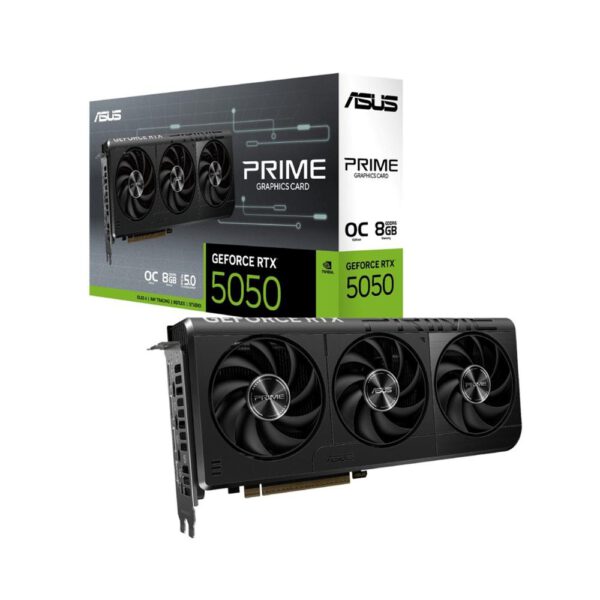 *Tarjeta graficas asus prime rtx 5050 8gb gddr6 -  3x dp -  1x hdmi pci express 5.0